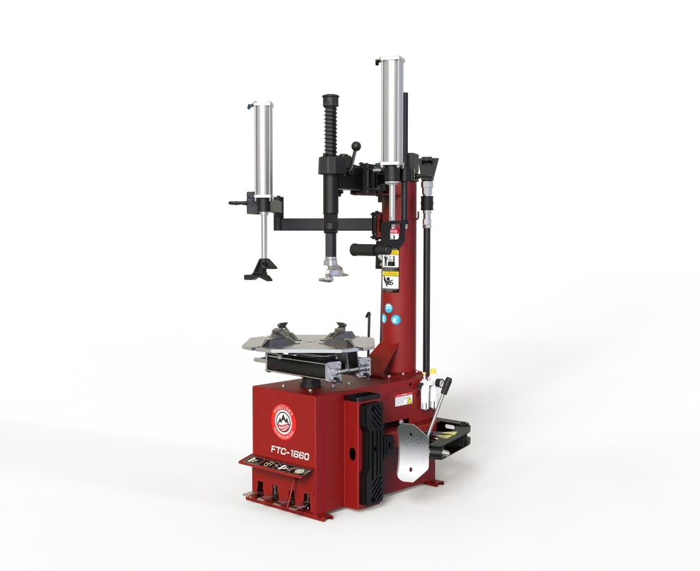 Fortisky 1660-8833 Tire Changer & Dynamic Display Screen Wheel Balancer Combo