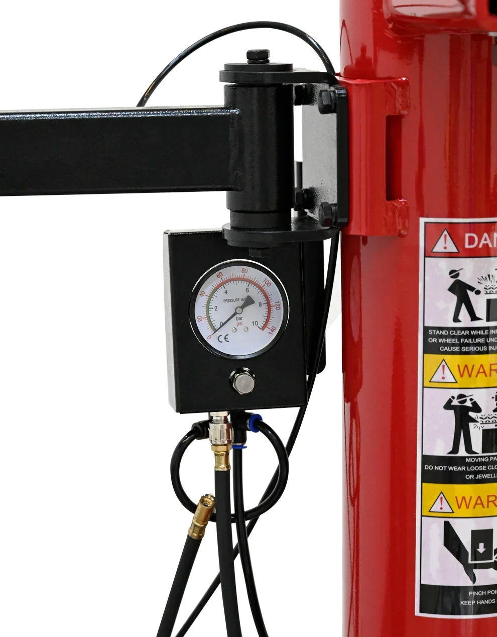 Fortisky 1660-8833 Tire Changer & Dynamic Display Screen Wheel Balancer Combo