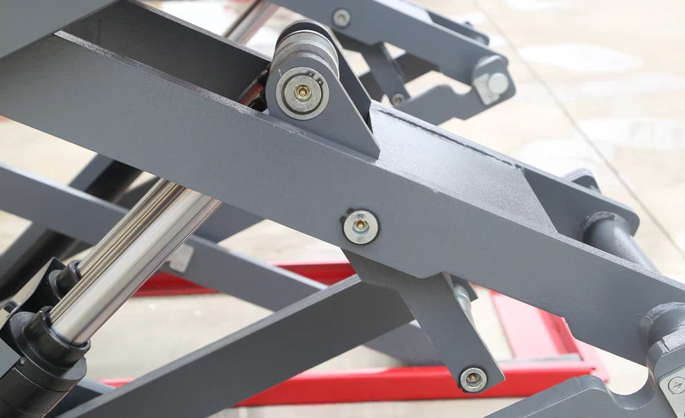 Fortisky FSL-FR90 Full-Rise Scissor Lift 9000lbs 72" Electric Lock Release