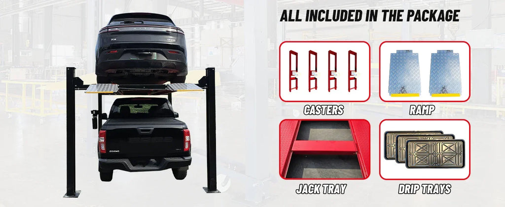 Katool KT-4H950 9500lbs Four Post Lift