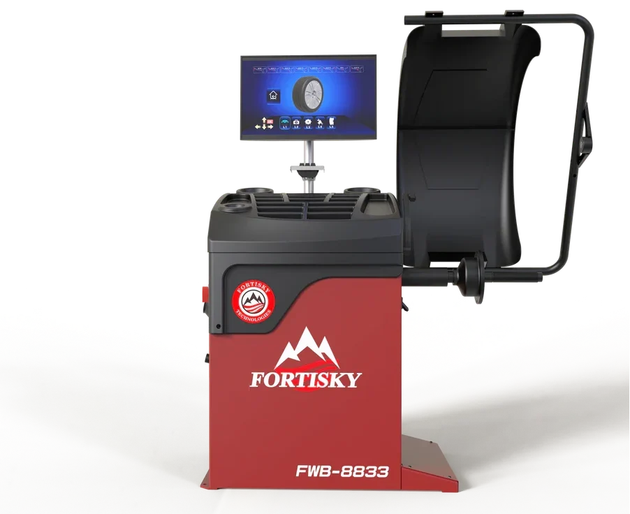 Fortisky 1670-8833 Tilt Back Tire Changer & Dynamic Screen Wheel Balancer Combo
