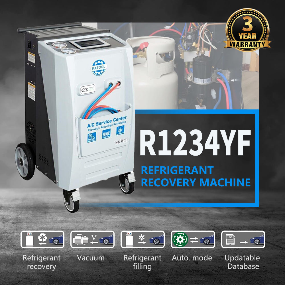 KATOOL KT-AC2100 AC Recovery Machine for R-1234YF