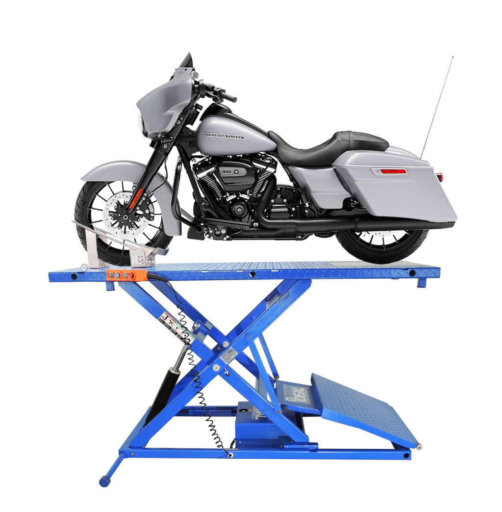 iDEAL M-2200IEH-XR Motorcycle Lift With Motor & Retractable Pump