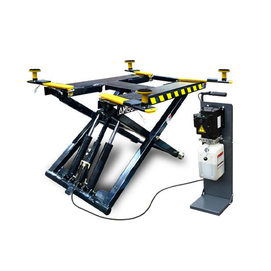 AMGO MR06 6,000lb Portable Mid Rise Scissor Lift