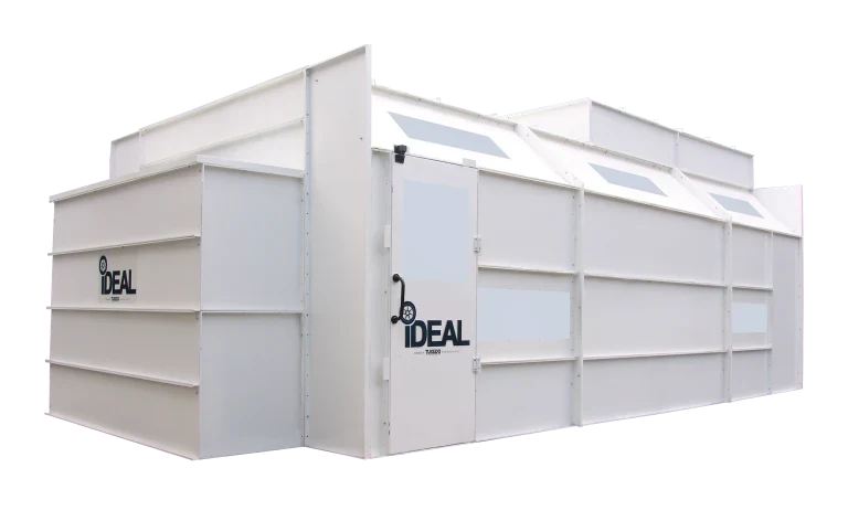 iDeal Semi Down Paint Booth - PSB-SEMIDD26B-AK