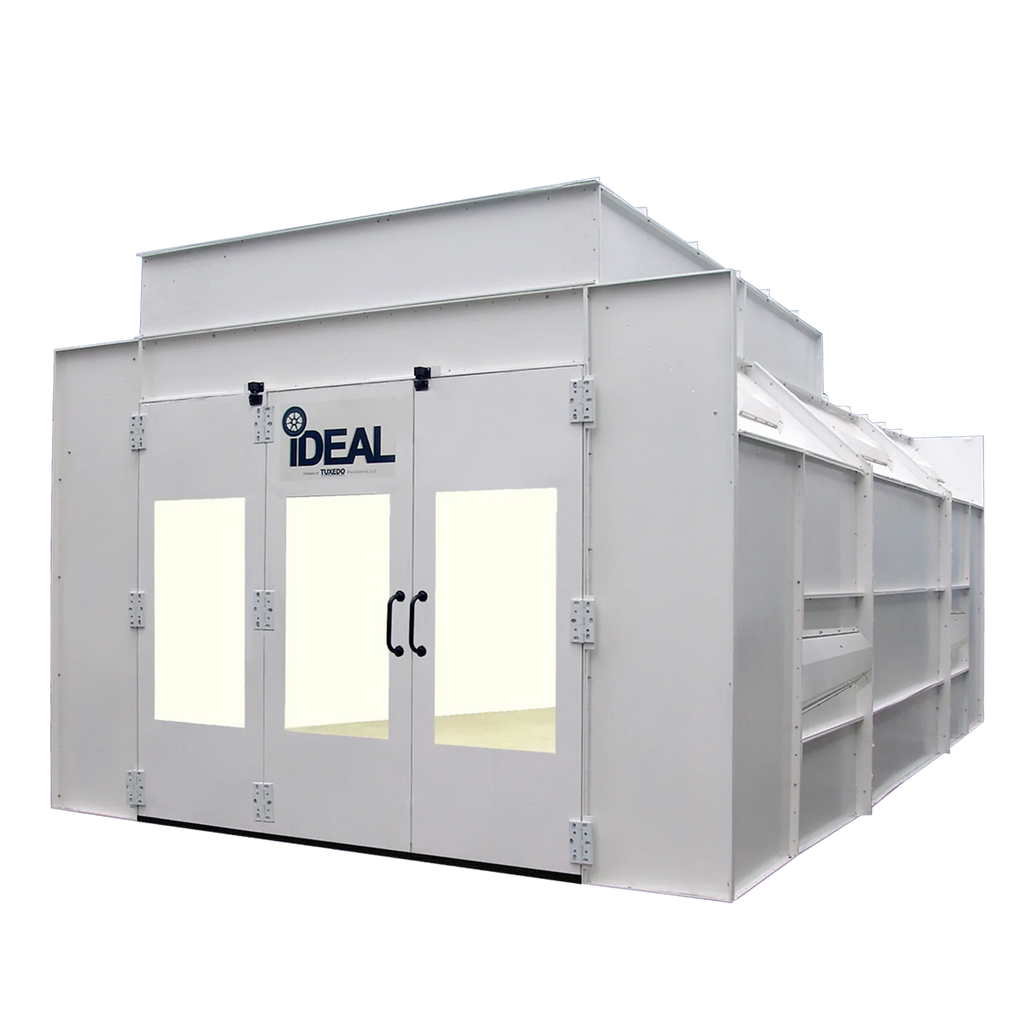 iDeal Semi Down Paint Booth - PSB-SEMIDD26B-AK