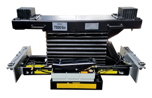 iDEAL RAJ-7K-L Rolling Air Jack 7,000lb Capacity