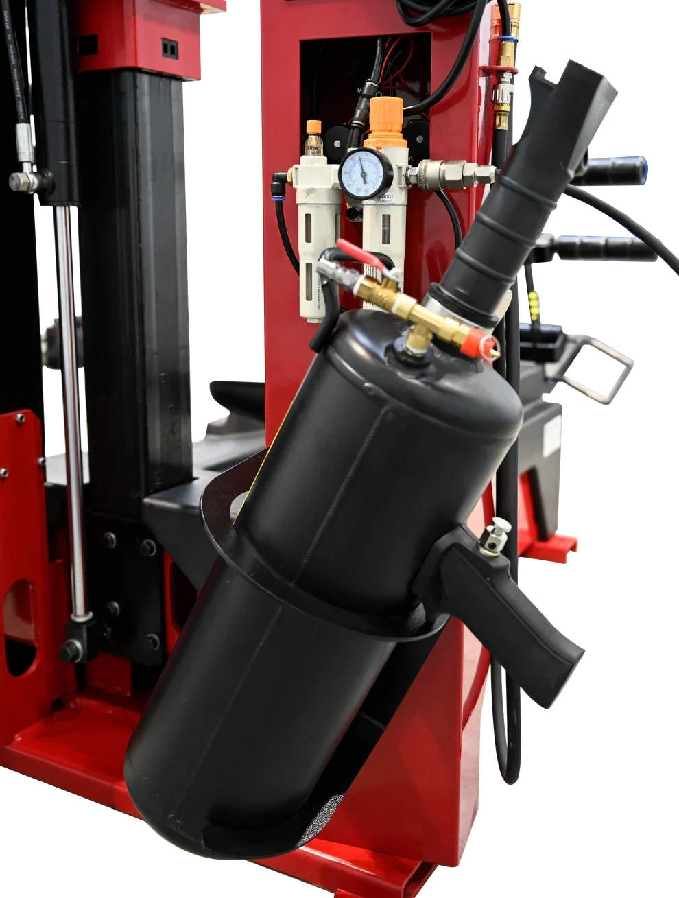 Fortisky FTC-T8 Leverless Center Post Tire Changer - Fully Automatic