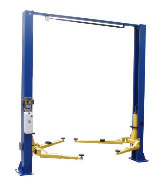 Tuxedo TP9KACX 9,000lb Clear Floor Two Post Lift - Asymmetric