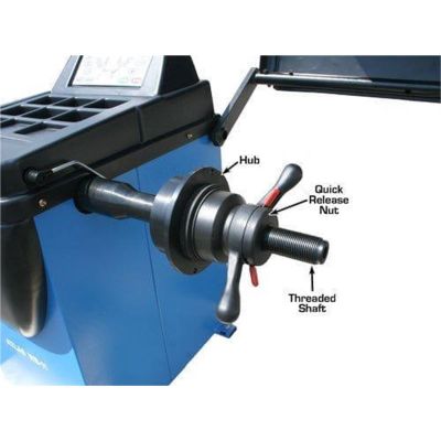 Atlas TC289 Rim Clamp Tire Changer + WB11 Wheel Balancer Combo